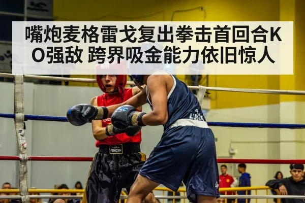 嘴炮麦格雷戈复出拳击首回合KO强敌 跨界吸金能力依旧惊人